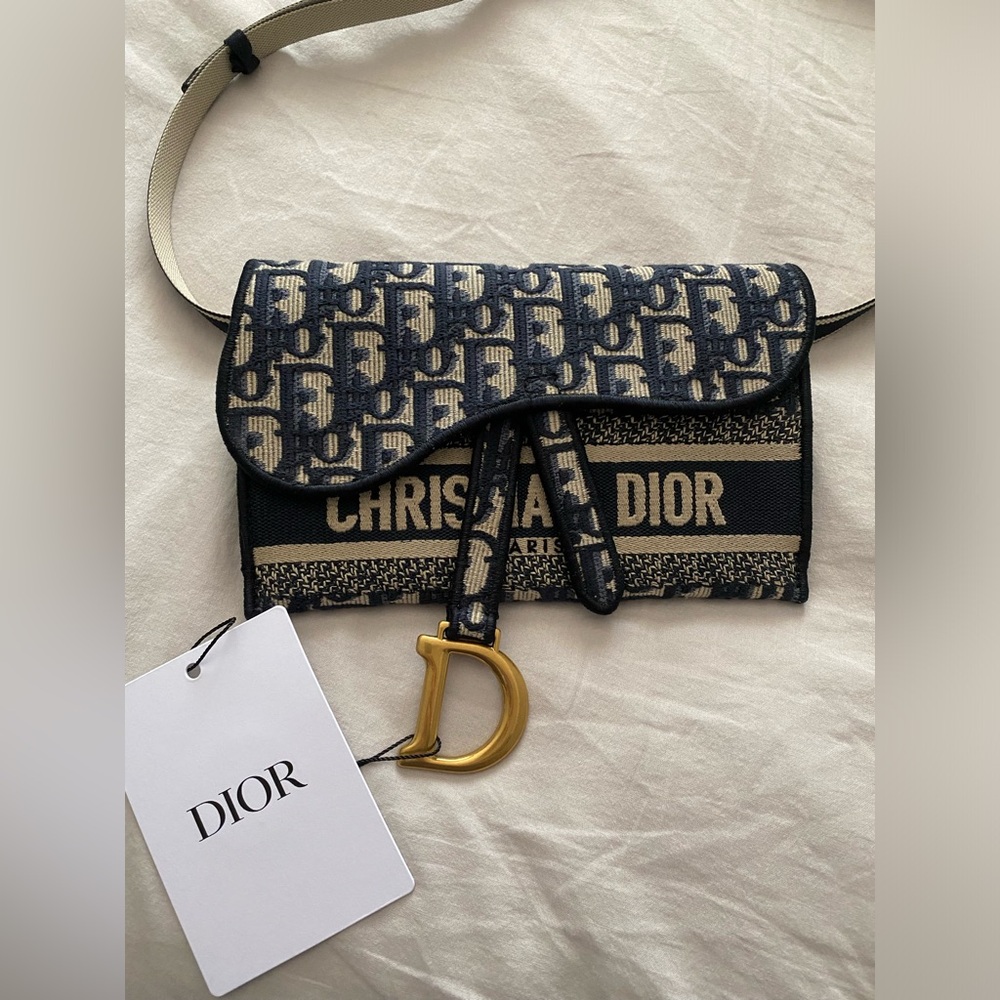 Dior Slim Saddle Bag